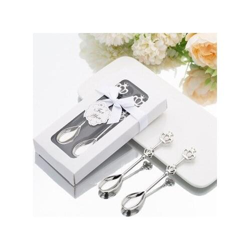 Creative gifts for parties, promotional gifts, practical gifts for babies, full moon gifts, crown coffee spoons