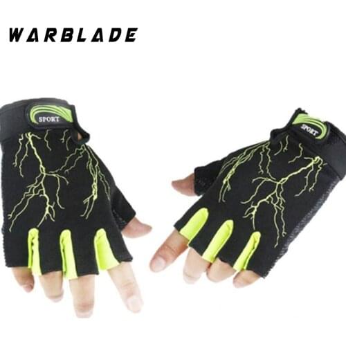 2019 Fashion Gloves Half-finger Mittens Fingerless Gloves for Men Women Exercise Luva Tatica Guantes WarBLade