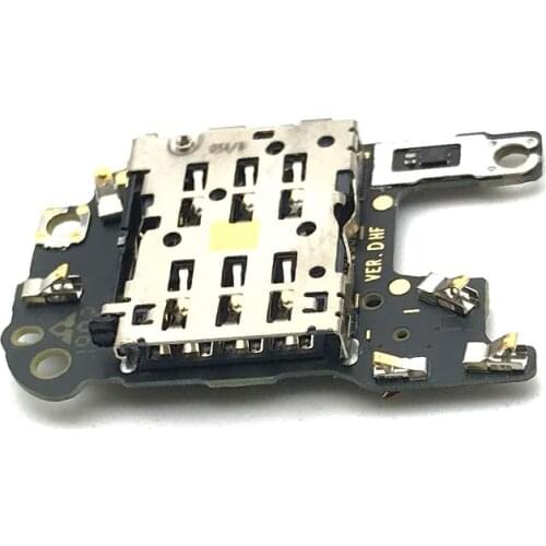New Original For Huawei P30 Pro SIM/SD Card Reader Holder Conecction Board With Microphone Flex Cable