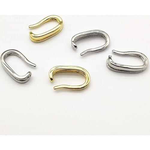 New Arrival! 25x16mm 100pcs Irregular Oval Shape Ear clip for Handmade Earring/Necklace DIY Parts,Jewelry Accessories Findings