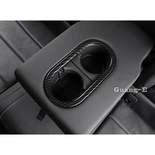 Trim Lamp Center Console Middle Rear Back Tail Cup Gear Armrest Box Frame For Volkswagen VW T-ROC TROC 2017 2018 2019 2020 2021