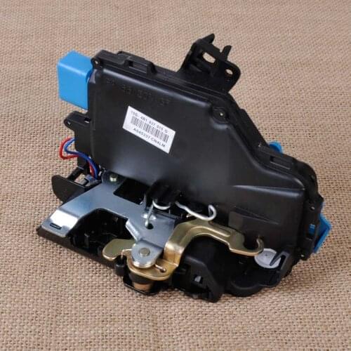 CITALL Front Left Driver Door Lock Latch Actuator 3D1837015 1TD837015A 3D1837015AB for VW Golf GTI MK5 Touareg Cayenne Porsche