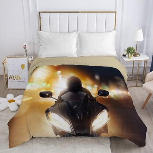 Duvet cover Quilt/Blanket/Comfortable Case Full Single Double King Bedding 140x200 240x220 for Home Car motorcycle