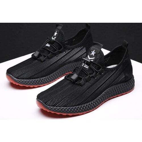 Casual and comfortable soft-soled net shoes, lightweight sports shoes, running shoes, mens shoes, spring/summer 2021 new