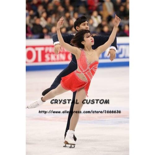 Professional Custom Figure Skating Dresses Adult Graceful New Brand Ice Skating Dresses For Competition DR4476