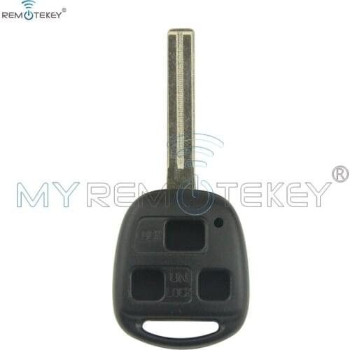 Remtekey Remote key shell 3 button TOY48 long blade for Lexus GX470 RX350 SC430 2006 2007 2008 2009