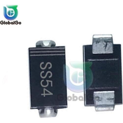 SS54 Diode 5A 40V Schottky SMD SS 54 Diode For Motor For Rectifier Circuit Board