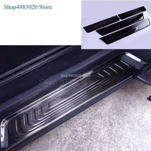Door sill protect strip scuff plate for Mercedes Benz V Class V200 V220 V250 V260 Vito Viano W447 2014-2019 2020 car accessories