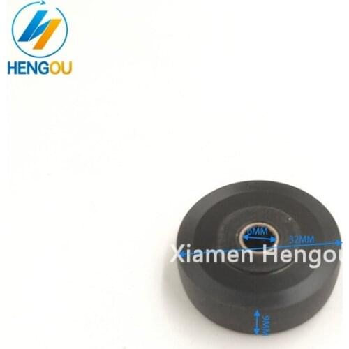 1 Piece 89.016.236 SM102 Printing Machine Wheel,SM52 Rubber Roller Feeder 6x32x10mm