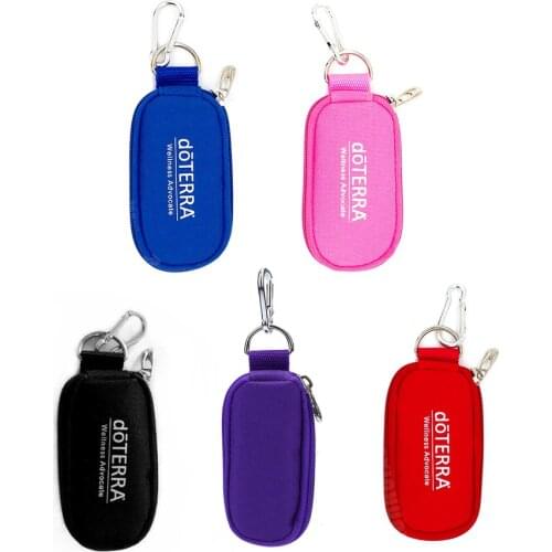 10 Bottles Essential Oil Storage Bag Carrying Portable Travel Holder Case 2ml Pouch Organizer Rangement Zipper Bag