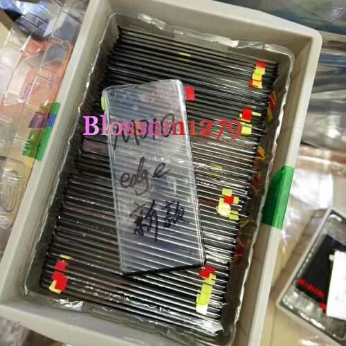 10PCS Front Glass (NOT Touch Screen Digitizer) For MOTOROLA Edge 6.7" XT2063-3 LCD Outer Screen Panel Replacement