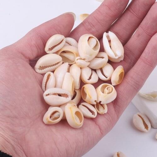 20pcs/lot White DIY Sea Shell Jewelry Accessories for Women Sea Shells Earrings Bracelet Necklace Jewelry Decor Fashion Bohemian