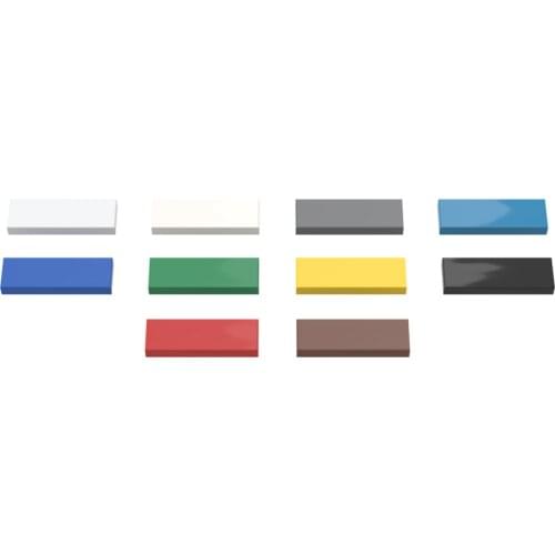 70PCS Flat Tile 1*3 Building Blocks Compatible Major Brand Kids Toys 63864 Early Learning MOC Education Gifts