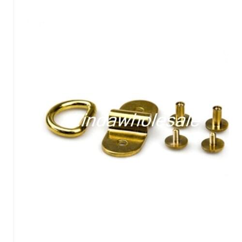 Leather Arch bridge accessories,Luggage leather hardware D ring decoration 30006