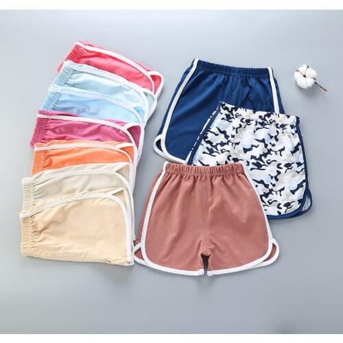 Children Shorts Summer Clothing Sweatpants Loose Yoga Clothes Running Quick-Drying Beach Pants Kids Boy Girl Casual Home Pajamas