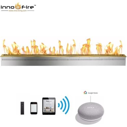 Inno living fire 72 inch luxury ethanol fireplace automatic bio fire place indoor