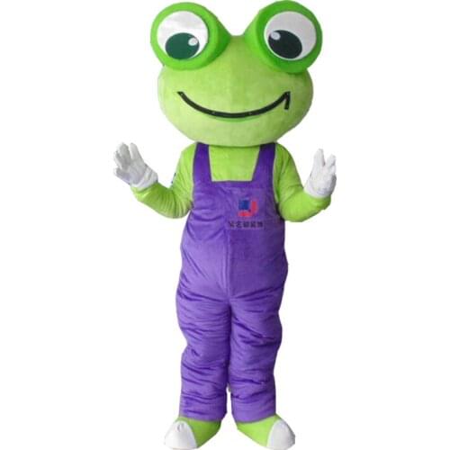 Frog Costume Cosplay Outfits Adult Women Men Cartoon Mascot costume For Carnival Festival Commercial Activity