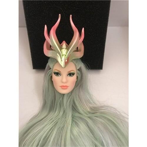 Rare Global Limited Edition Muse Dragon Doll Toy Head Princess Fashion Doll Head Girl DIY Dressing Hair Toys Favorite Collection