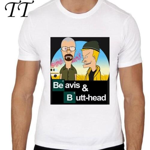 Beavis and butthead 32 t shirt Men Print T-Shirts Fashion Print T-Shirts male O Neck Tees TMM1037