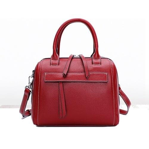 Quenya Vintage 100% Real Leather Crossbody Bags Luxury Brand 2020 Soft Small purses Genuine Leather handbags Black Messenger Bag