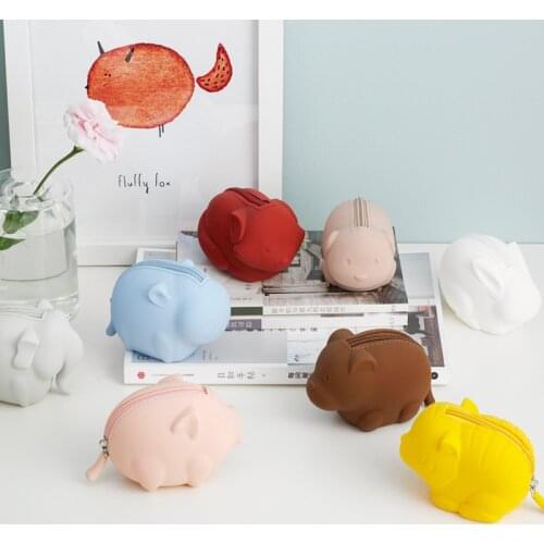 Youpin Jordan&Judy Silicone Coin Purse Cartoon Animal Series Storage Bag Decoration Portable Doll Coin Purse