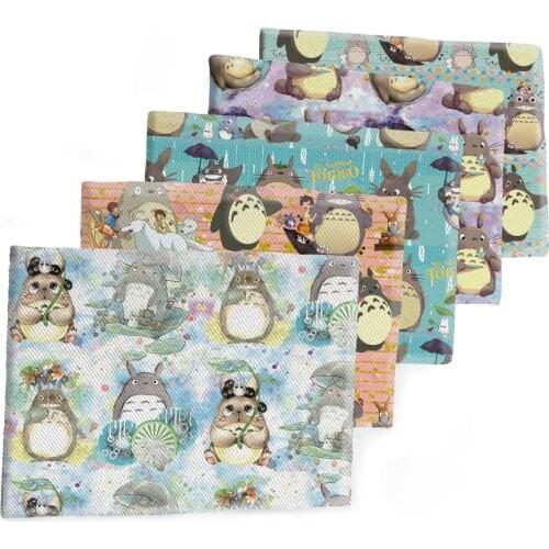 50*145CM Fabric Cute Japan Anime Character Printed Polyester Cotton Twill Fabric Patchwor Printed