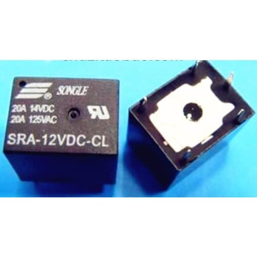 SRA-05VDC-AL SRA-12VDC-AL SRA-24VDC-AL 20A14VDC T78 20A125VAC 4PIN 10PCS