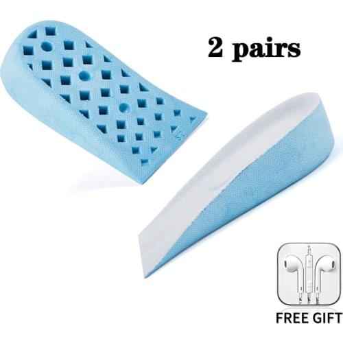 1.5-3.5cm Height Increase Insole Heel Pad Breathable High-elastic And Comfortable Supporting Foot Pad Sports Shoes Pad Unisex