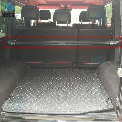 Rear Cargo Cover For Mercedes-Benz G Class W463 G55 G63 G65 G350 G400 G5500 G500 Privacy Trunk Screen Security Shield Shade