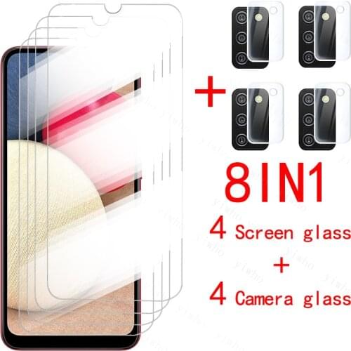 For sansung a 02s glass camera lens protector covers for samsung galaxy a12 a31 a02s a02 a32 a42 phone screen tempered glass