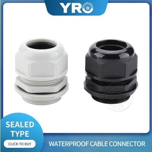 100 pieces/packet PG13.5 Cable gland joint IP68 wire glanding Waterproof connector Grand Head for wire cable