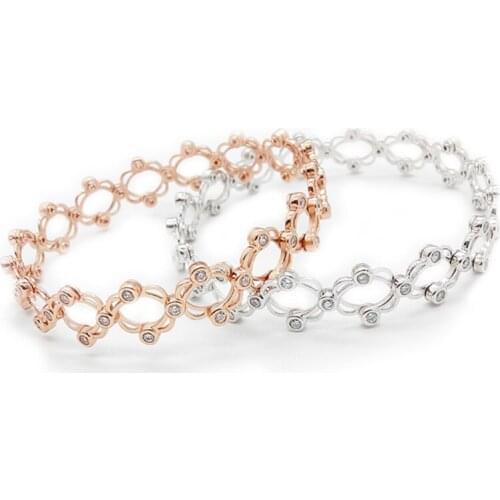 2 in 1 Ring And Bracelet Fashion Move Wedding Jewelry For Women Decorations Gifts Telescopic Ring Becomes Bracelets Dual Purpose