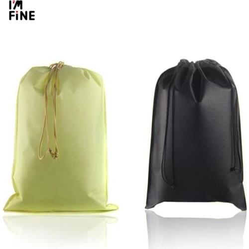50 pcs/lot, 40*50cm Large Non-woven Dust cover Drawstring Packaging Bags,Shoe or Clothing Organizer