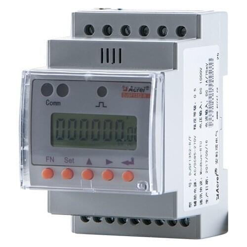 Acrel DJSF1352-Rn/K Direct Current energy meter LCD display voltage current power energy infrared communications single phase