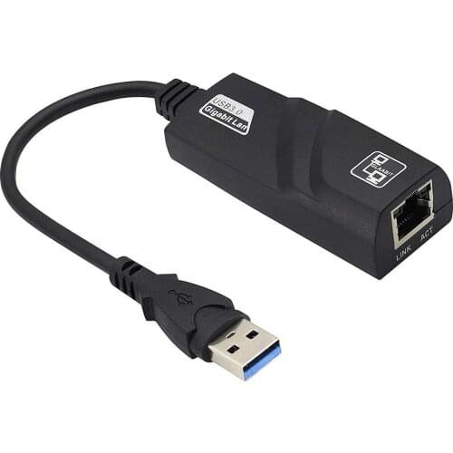 USB 3.0 to Ethernet Adapter Network Card to RJ45 Typc C USB Lan Ethernet Adapter for Windows 10 Macbook Xiaomi Mi PC laptops