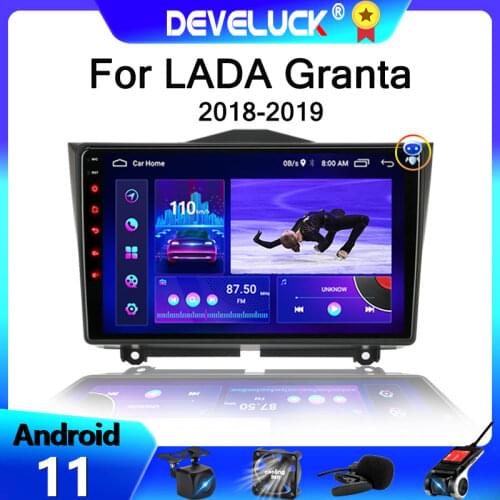 2 din Android Car Radio For LADA BA3 Granta Cross 2018 2019 GPS Navigation Carplay screen Multimedia Video Player 2din FM Stereo