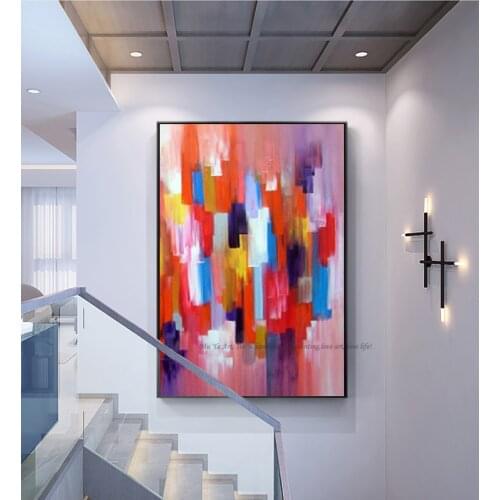 Large oil on canvas handmade Office painting contemporary wall art amazing artwork decorative pictures cuadros decoracion salon