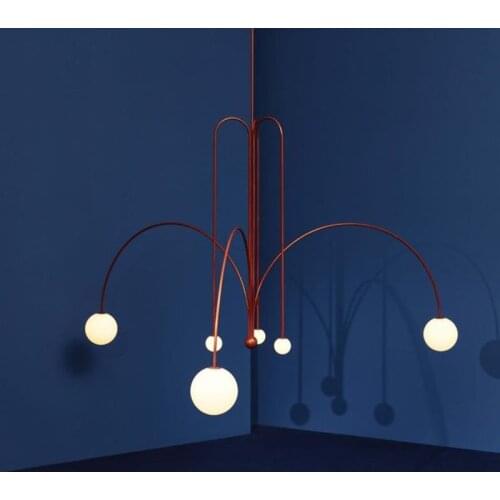 Design Pendant Lights For Dining room Bar Bedside Kitchen Island Lights Indoor home Glass Bubble italian design lamp fixtures