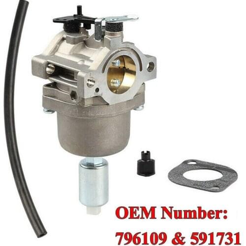 Carburetor Carb Car Fuel Supply Accessories Motorcycle Carburetor Set For 796109 591731 Briggs Stratton Lawn ATV Dirt Bike