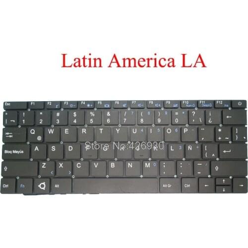 Laptop Keyboard MB2751004 YXT NB93-119 Latin America LA black without frame new