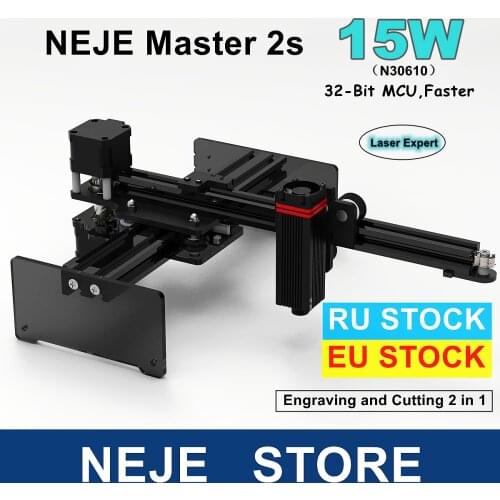 NEJE Master 2 7W CNC Laser Engraver Cutter Cutting Machine with Wireless APP Control for Desktop Phone