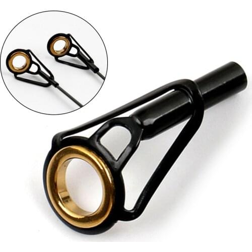 Rod Tip Top Fishing Rods Guide Ring Repair Building Pole Eye Line Rings Tool 3.0/3.2/3.4/3.6/3.8/4.0/4.5cm Diameter Rock Pesca