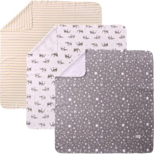 90x90cm 100% Cotton Wrap Blankets Bath-Towel Newborn Baby Bath Towel Wrap Swaddle Blankets Wholesale Dropshipping 3pcs/Set