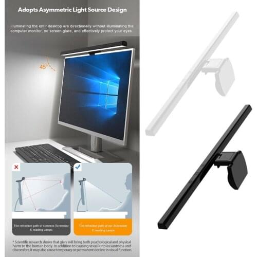 Screenbar Light Desk Lamp Computer Laptop USB LED Light Desk Lamp Reading Adjustable LCD Monitor Screen Light Bar