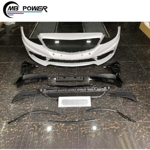 C CLASS W205 so style front bumper fit for 14~19 year high quality pp material C CLASS W205 so STYLE front bumper