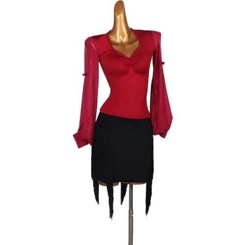 Latin dress competition dresses junior kids women samba beads tango latin dance dress purple LQ186+S026