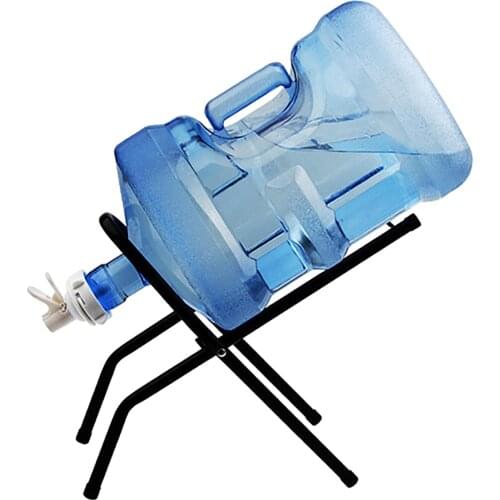 Water Jug Shelf Heavy Bottle Stand Bucket Holder for Office Camping Home Desktop Bottle Stand Bucket Holder for Office Camping H