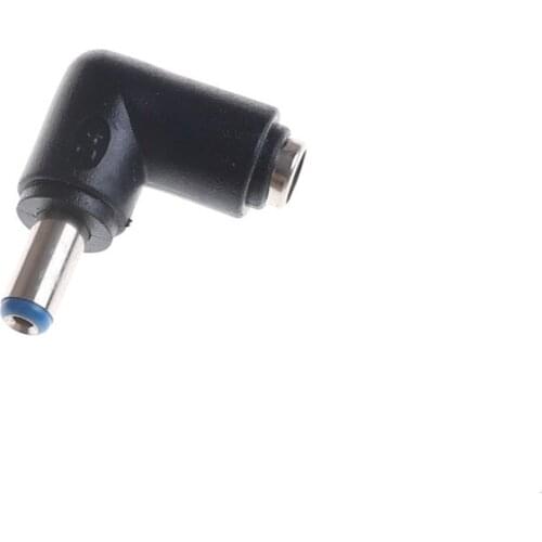 DC Connector 5.5*2.1mm Male to 5.5 x 2.1 mm Female DC Plug Power Charger Adapter Right Angle Connector