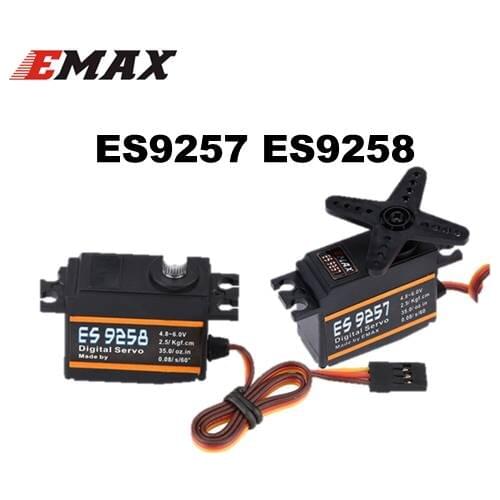 1pc EMAX ES9257 ES9258 Plastic Metal Micro Digital Servo 3D for 450 Helicopters Rotor Tail