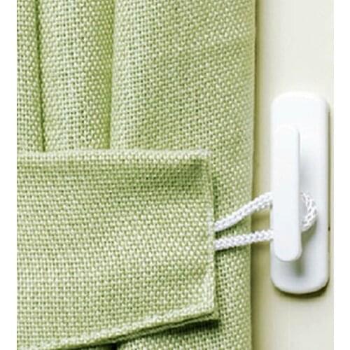 2PCS Sticky curtain hook kitchen bathroom office fixed strong self-adhesive hook key hook